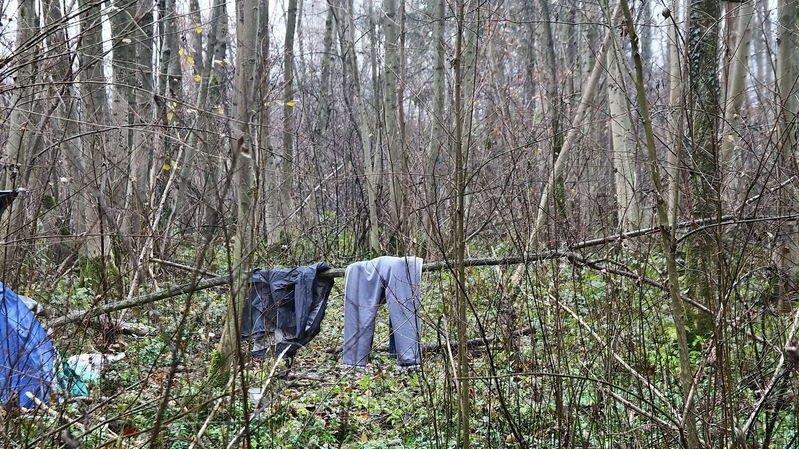Illegales Zeltlager