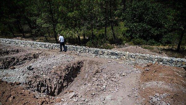 Der "Friedhof der Verräter" ist für Zivilisten nicht zugänglich