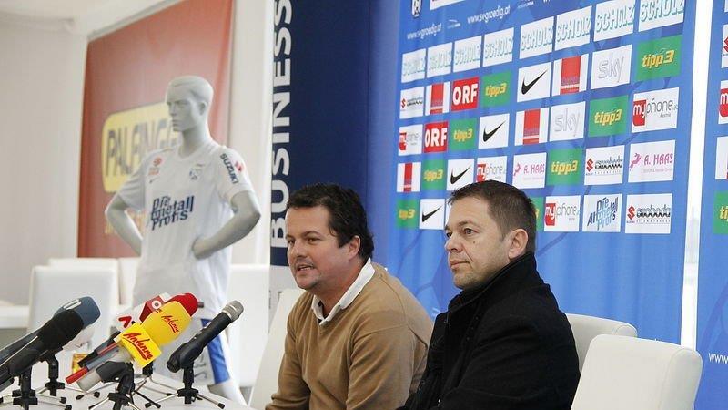 Bilder der Pressekonferenz