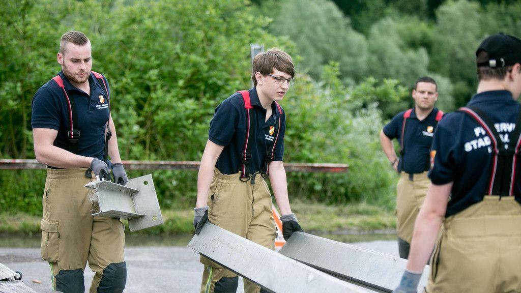 Übung: Hochwasserschutz errichtet II
