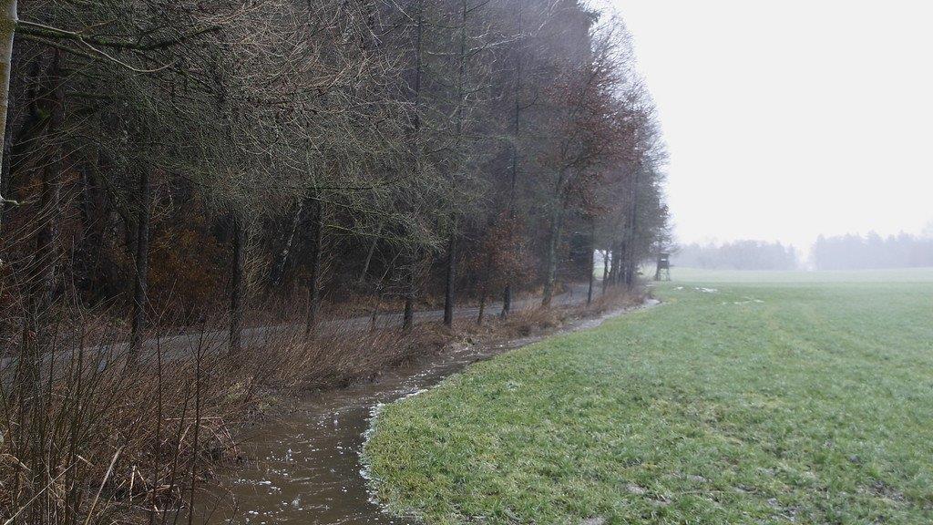 Hochwasser in Petting