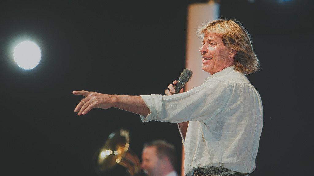 Hansi Hinterseer in der Salzburgarena