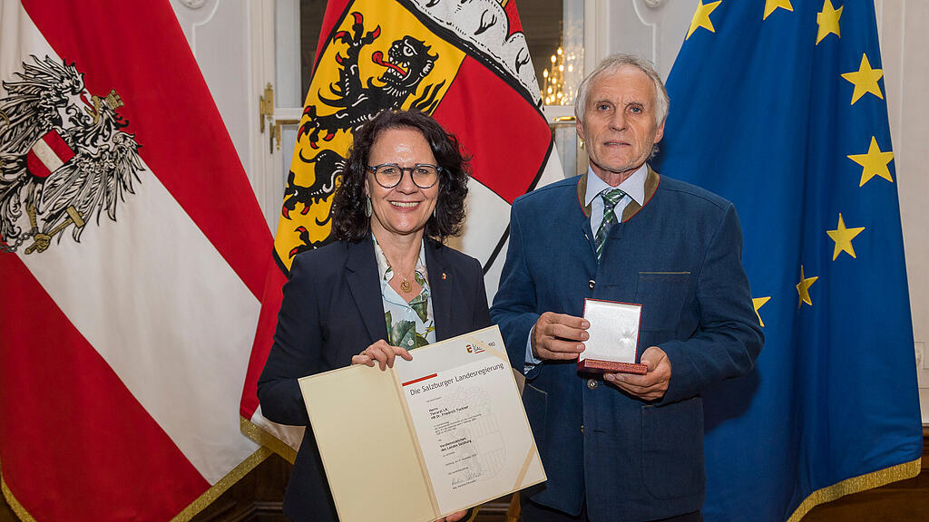 Land Salzburg zeichnet engagierte Personen aus