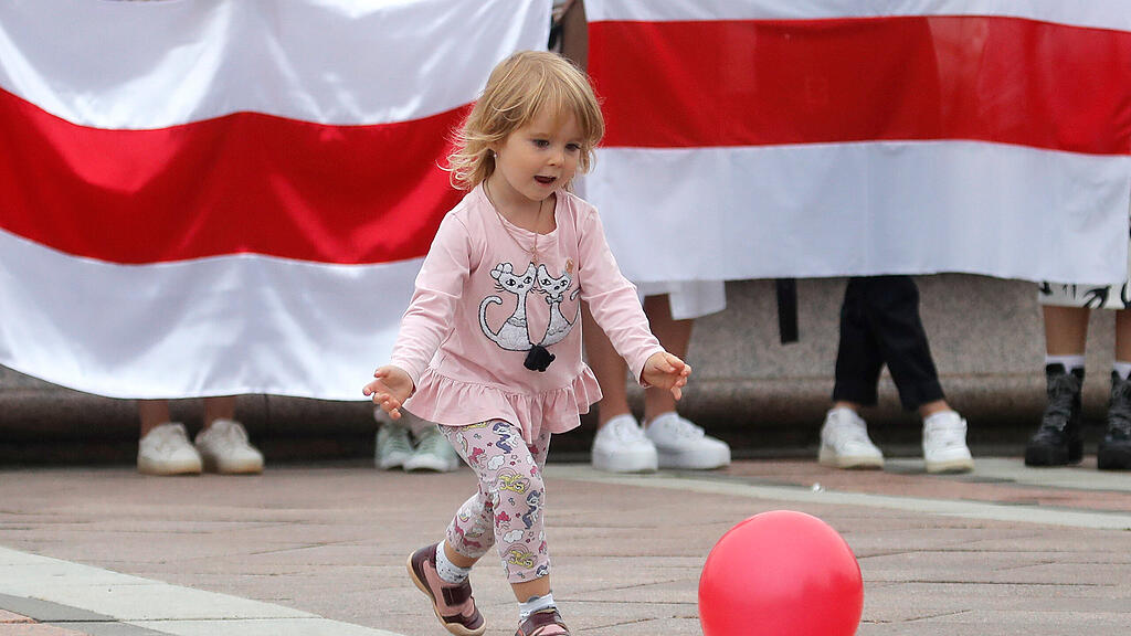 Massenprotest in Minsk