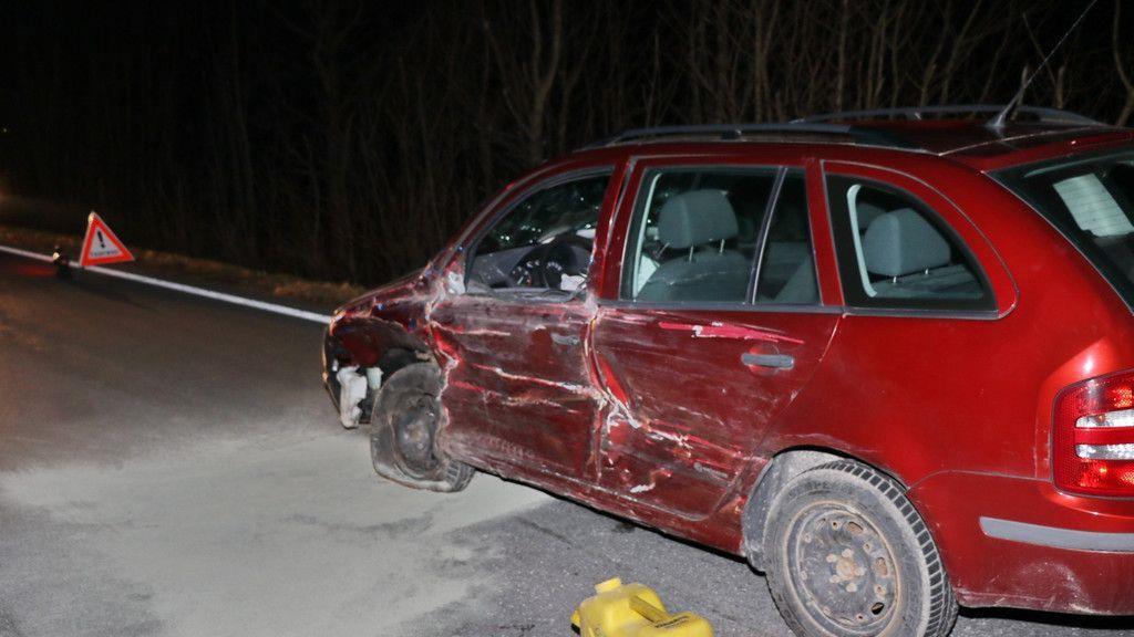 Frontalcrash auf B156 in Acharting