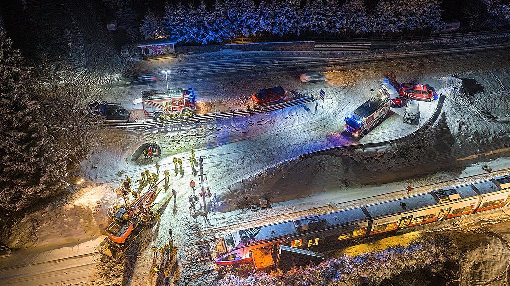 Zug vs. Lkw Bruck an der Glocknerstraße
