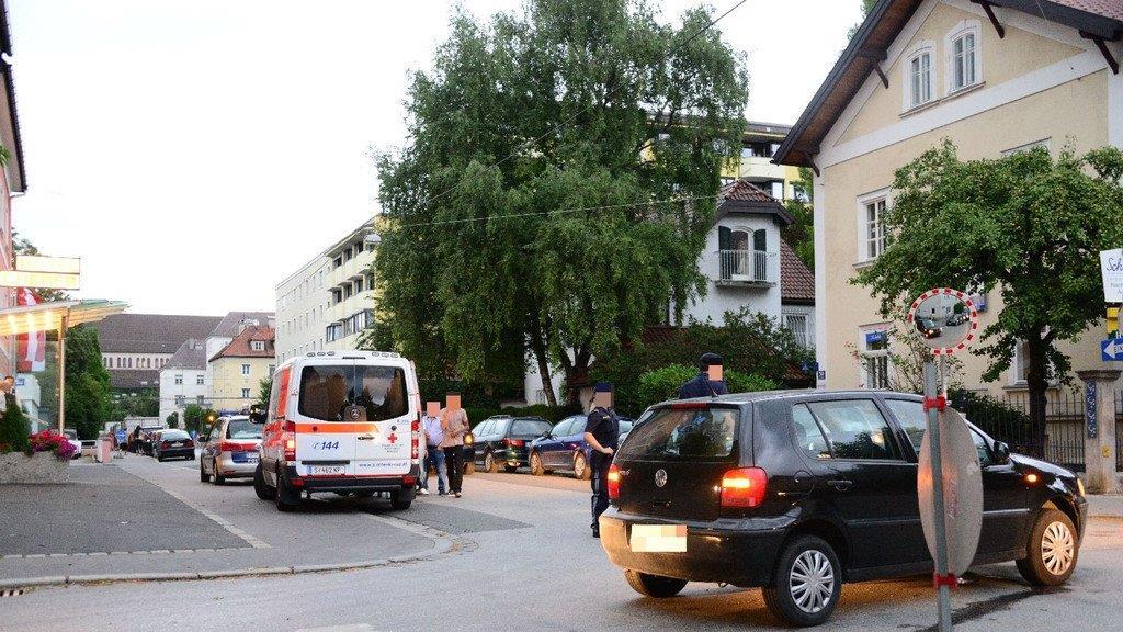 Kreuzungscrash in Salzburg