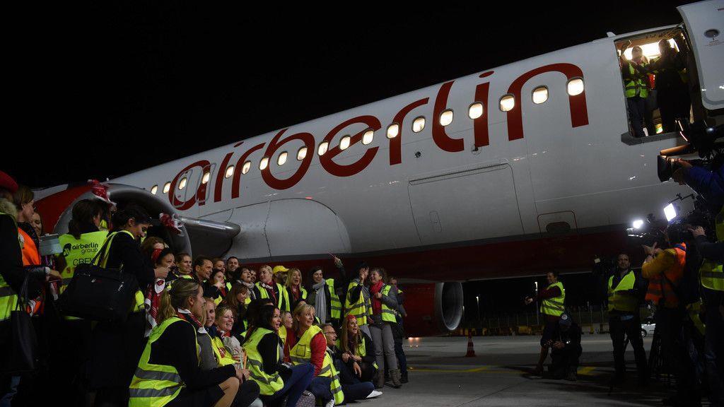 Letzter Flug Air Berlin