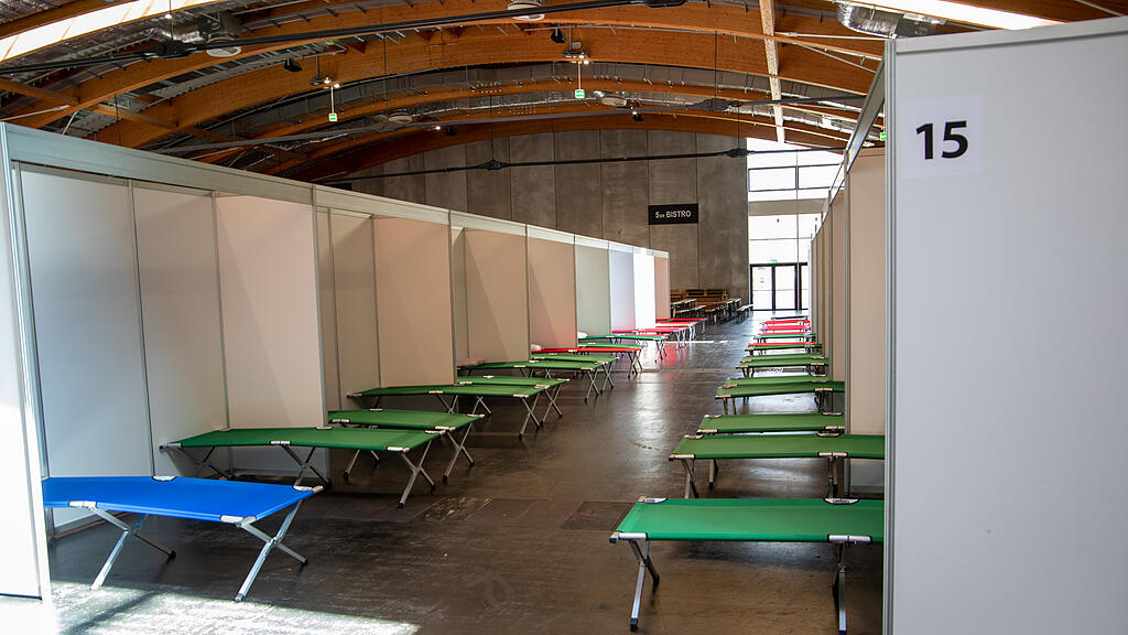 Salzburger Messezentrum bereit f\u00fcr Ukraine-Fl\u00fcchtlinge