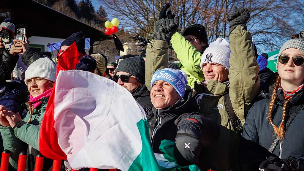 Die Stimmung beim 84. Hahnenkamm-Rennen!