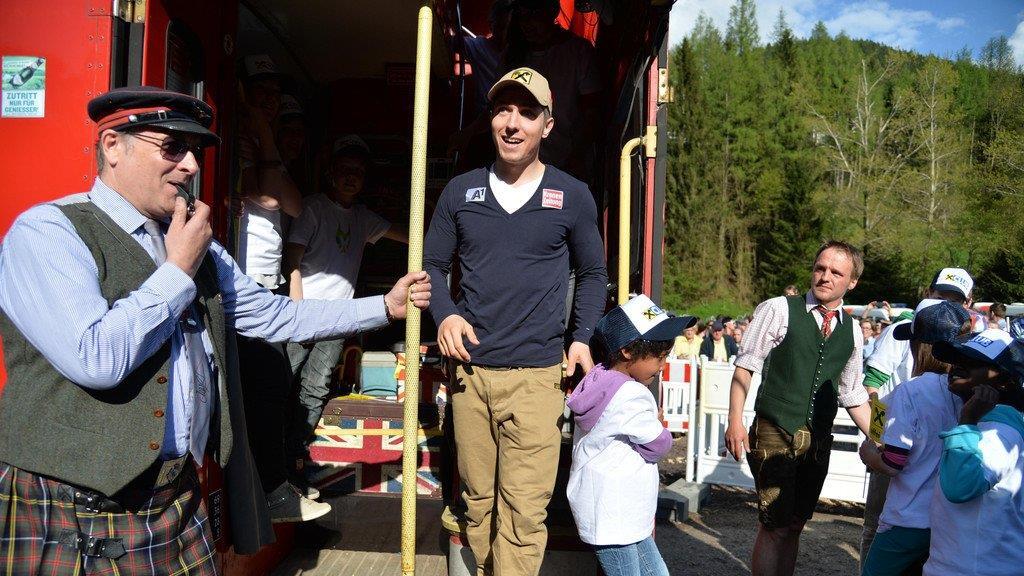 Hirscher-Empfang in Annaberg
