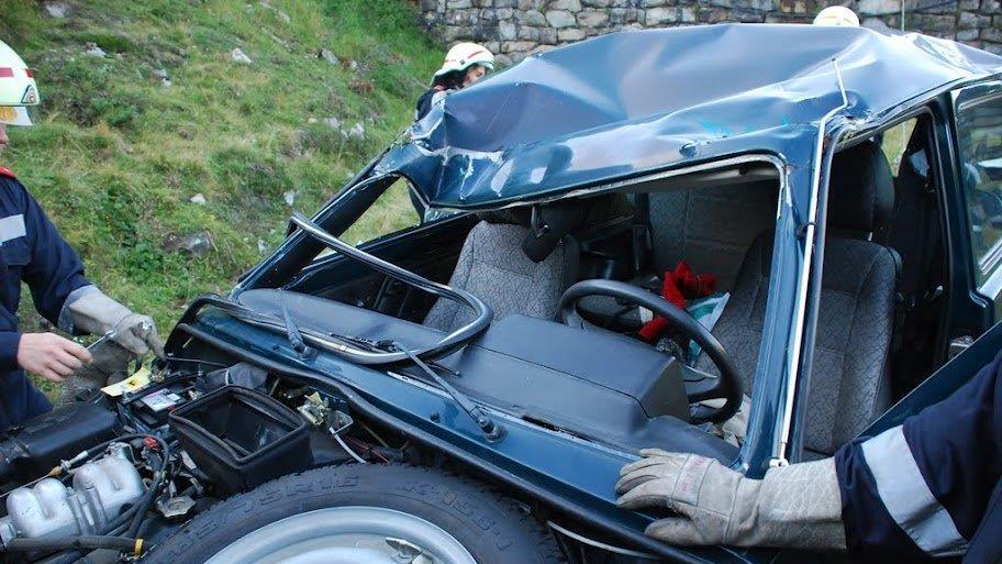 Pkw-Absturz in Sportgastein