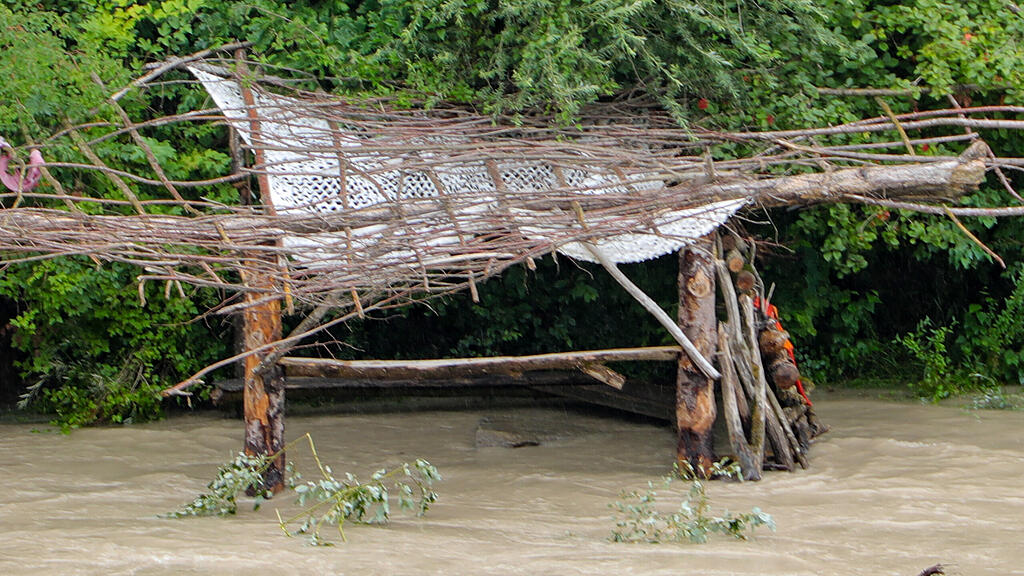 Hochwasser Saalach