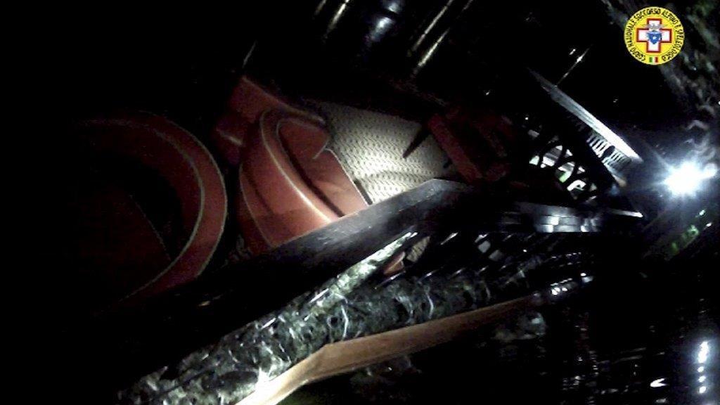 Costa Concordia: Bilder aus dem Inneren