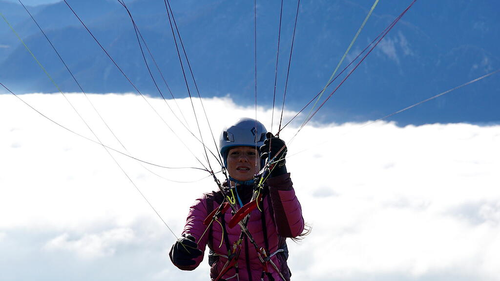 Gaisberg, Herbst, Sonne, Sonnenschein, Ausflug, Paragleiter,