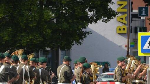Militärmusik in St. Johann