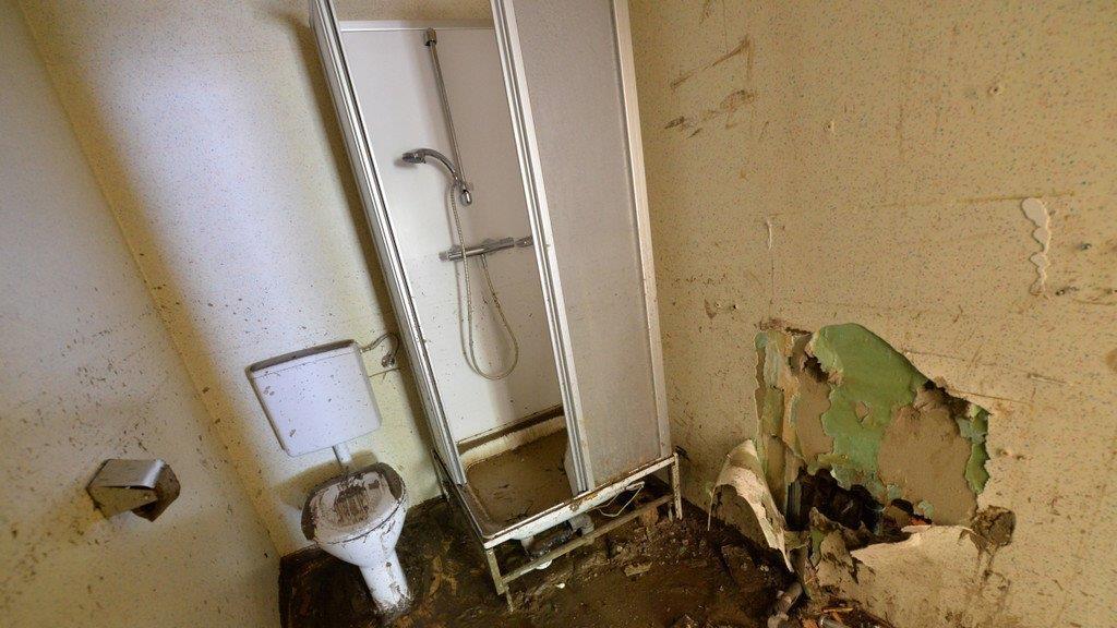 Hochwasser, Tag2: Aufräumen in Hüttau