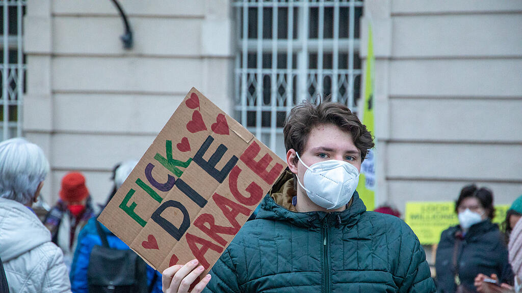 Protest gegen Ausbau der M\u00f6nchsberggarage