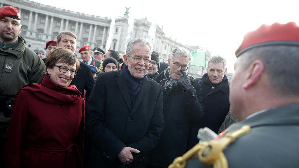 Angelobung Van der Bellen