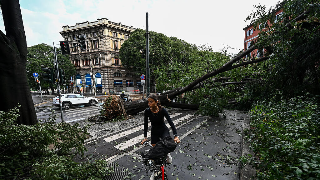 Unwetter Mailand