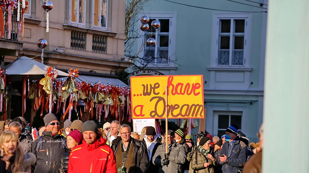MFG-Kundgebung in Salzburg