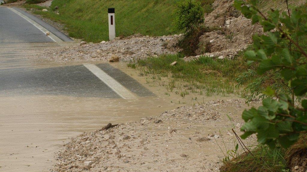 Hochwasser Mondsee/Attersee