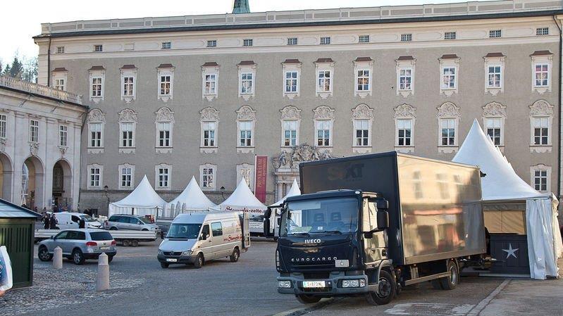 Vorbereitungen für Silvester laufen