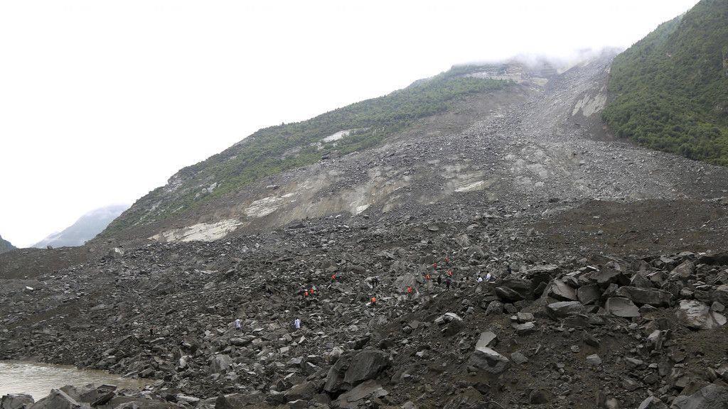 Erdrutsch in China I