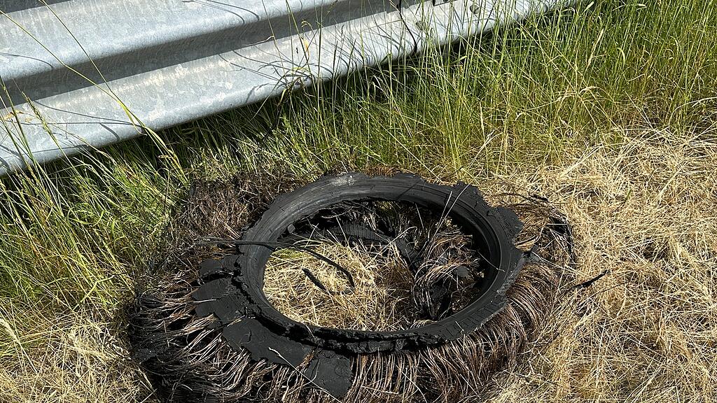 Böschungsbrand A1