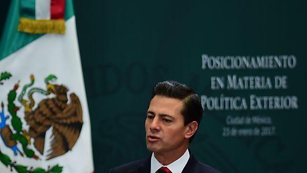 Mexikos Präsident Enrique Pena Nieto fährt nicht nach Washington