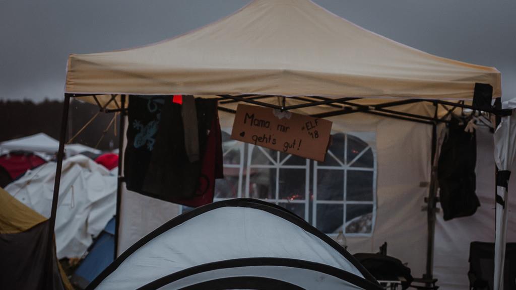 ELF 2018: Tag 2 - Camping