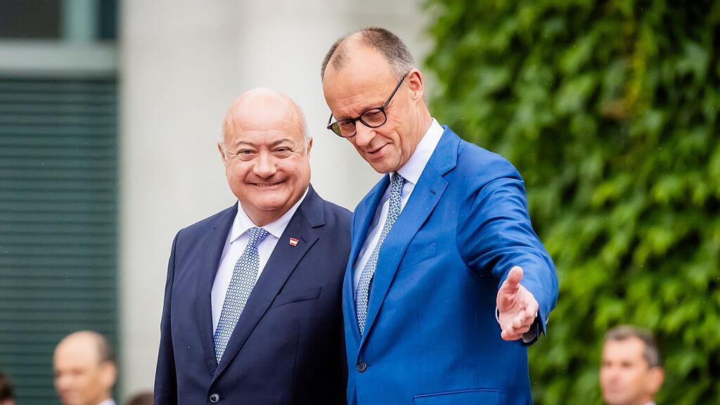Kanzler Merz trifft sterreichs Kanzler Stocker