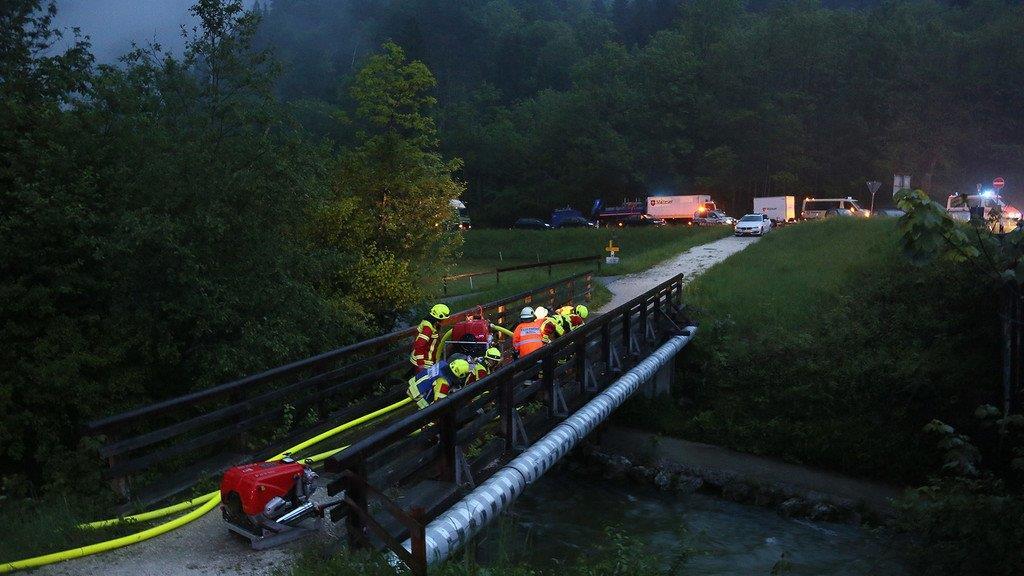 Großbrand in Schneizlreuth fordert sechs Tote
