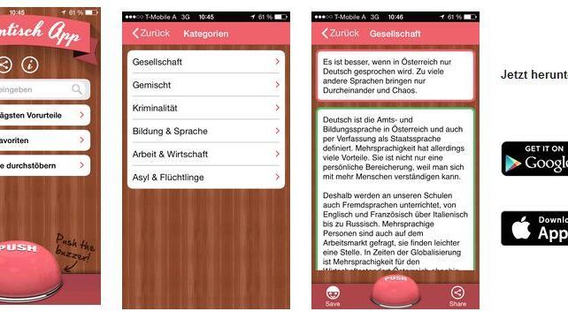 App gegen Rassismus am Stammtisch