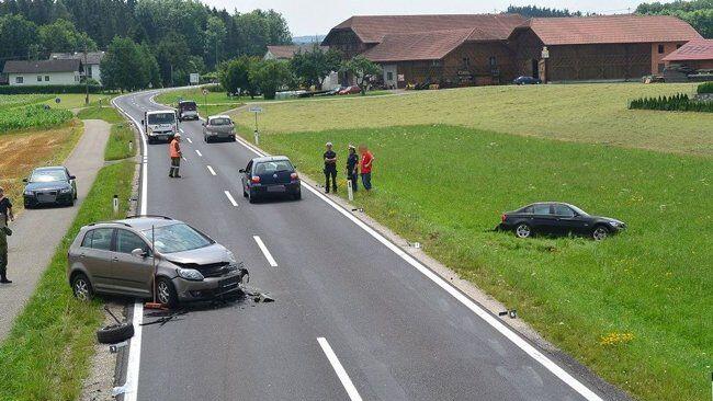 Der Unfall forderte vier Verletzte.