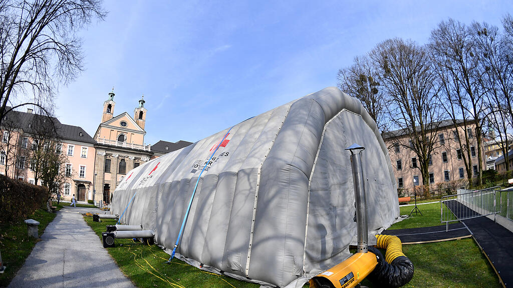 Covid-19-Spital in Salzburg