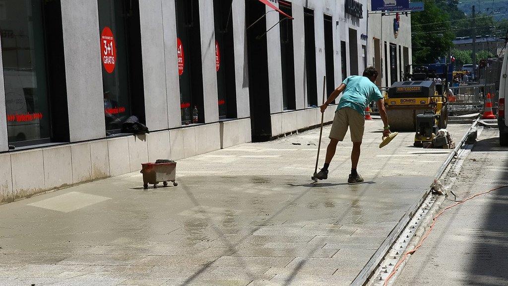 Baustelle in der Griesgasse