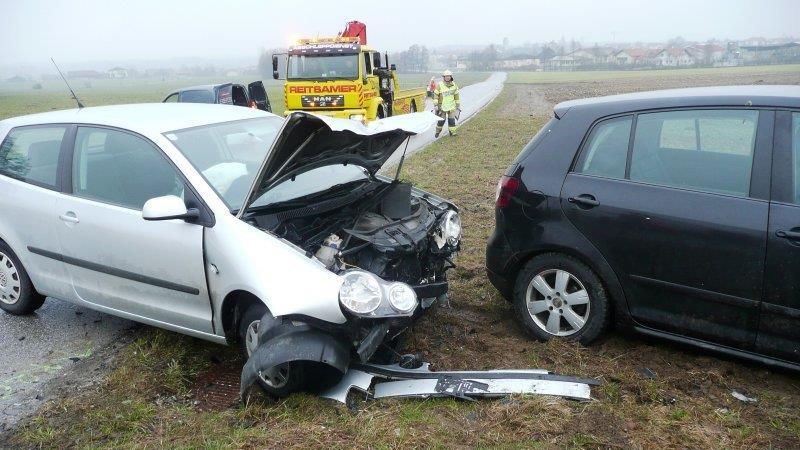 Crash in Lamprechtshausen