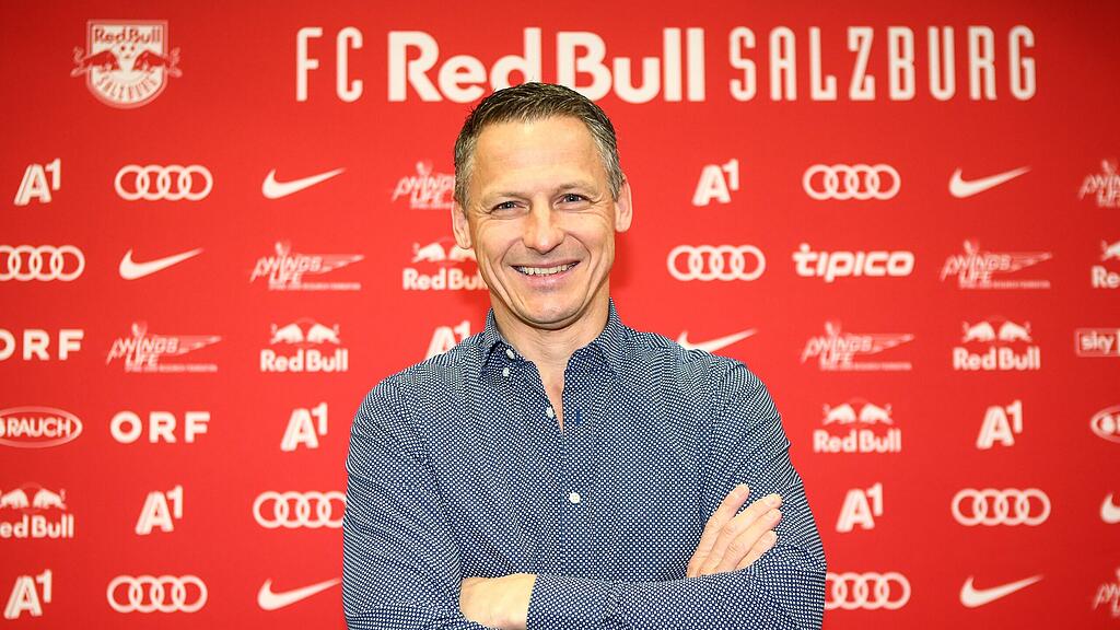 Stephan Reiter ist der neue Mann bei Red Bull Salzburg.