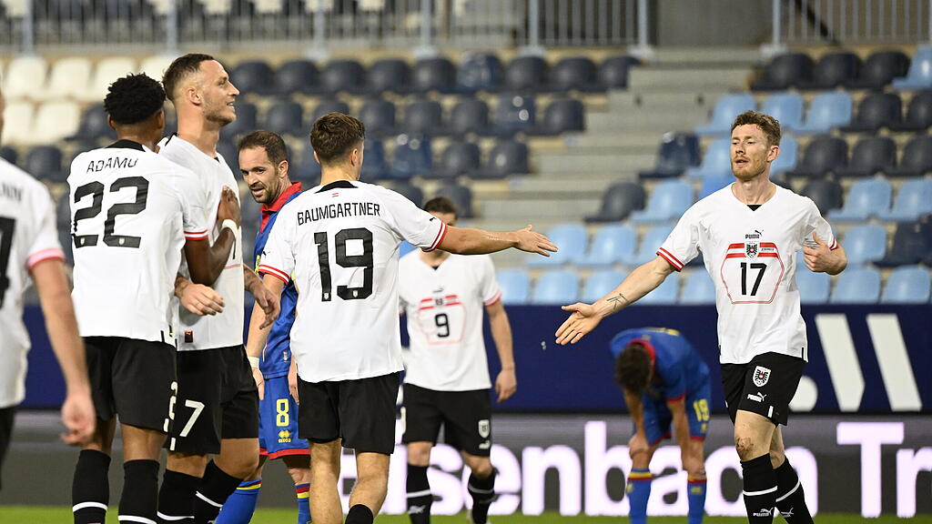 Testspiel: Österreich gegen Andorra