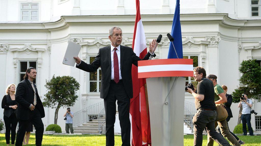 Alexander Van der Bellen, der neue Bundespräsident von Österreich