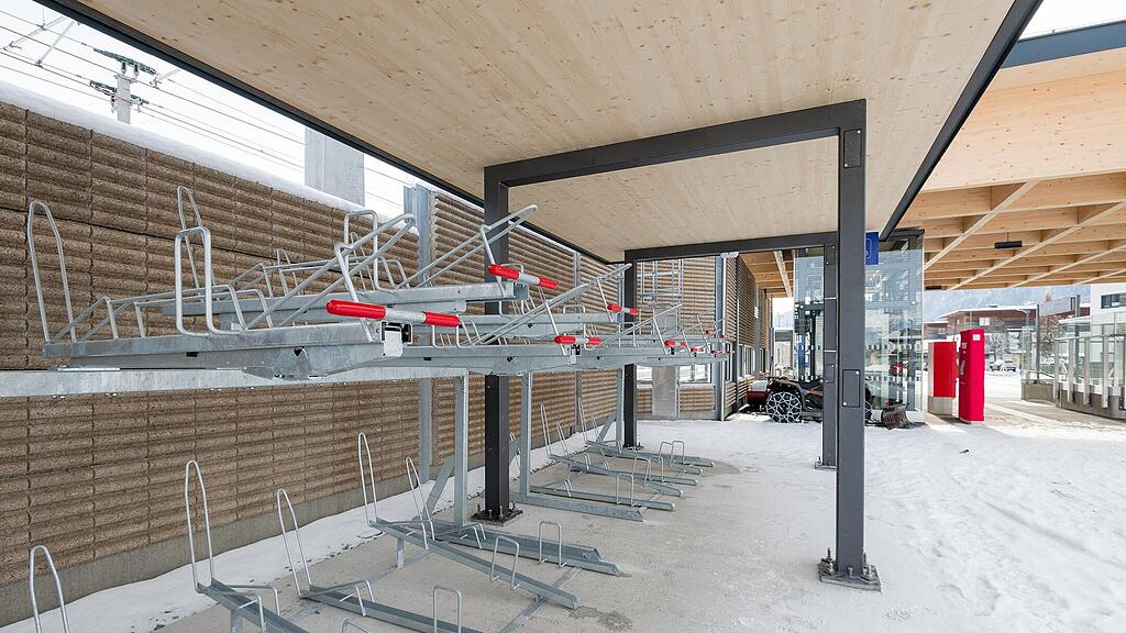 Neue Haltestelle Maishofen-Saalbach