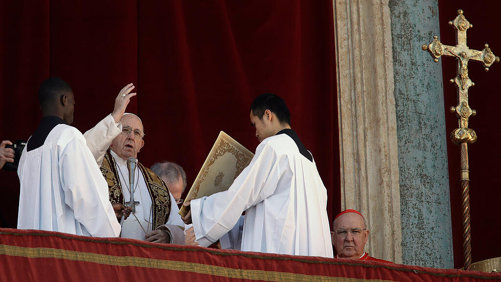 Papst am Christtag