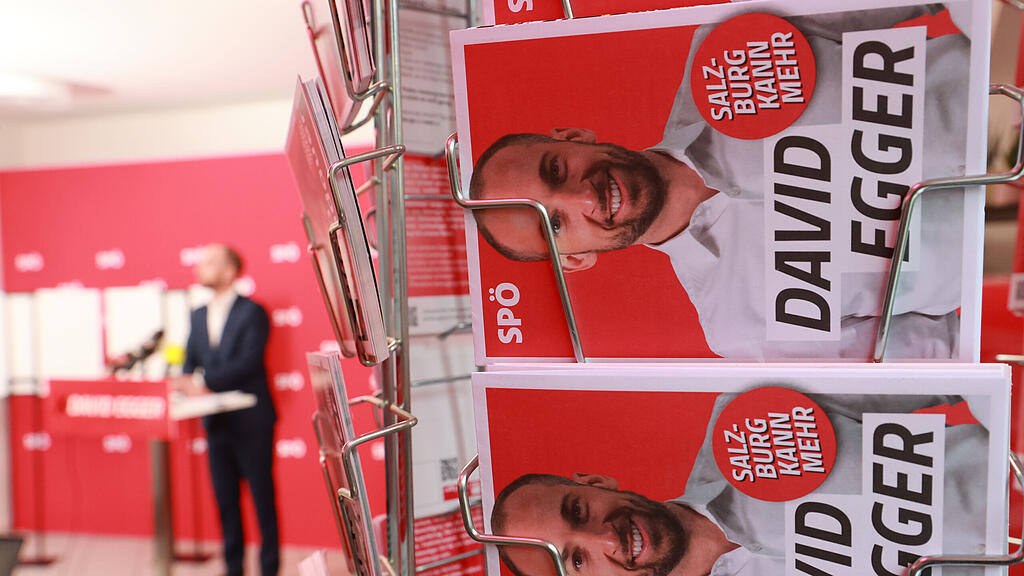 Salzburger SPÖ präsentiert Wahlplakate