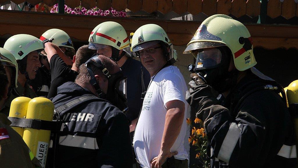 Thalgau: Bilder der Löscharbeiten