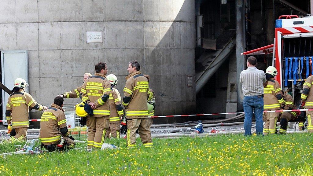 Leube: Feuerwehr im Großeinsatz