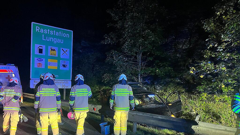 Unfall A10 Zederhaus