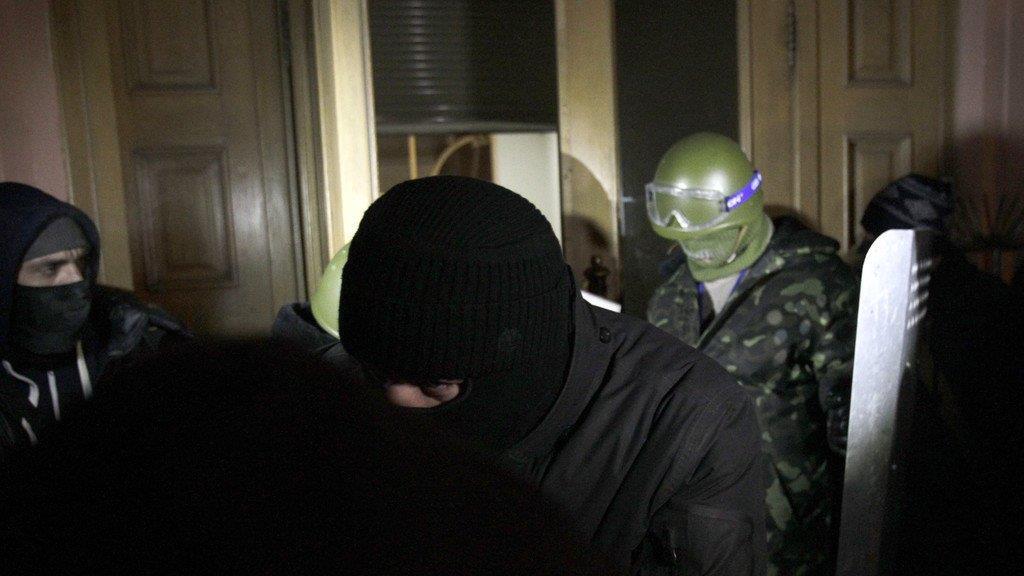 Machtkampf in der Ukraine: Proteste in Kiew