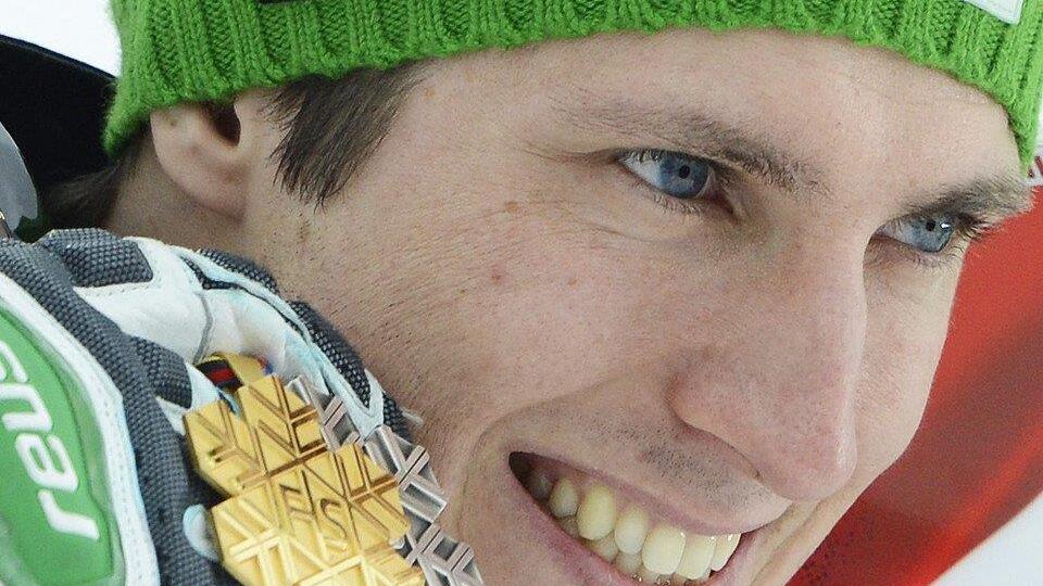 Slalom-Herren: Siegerehrung