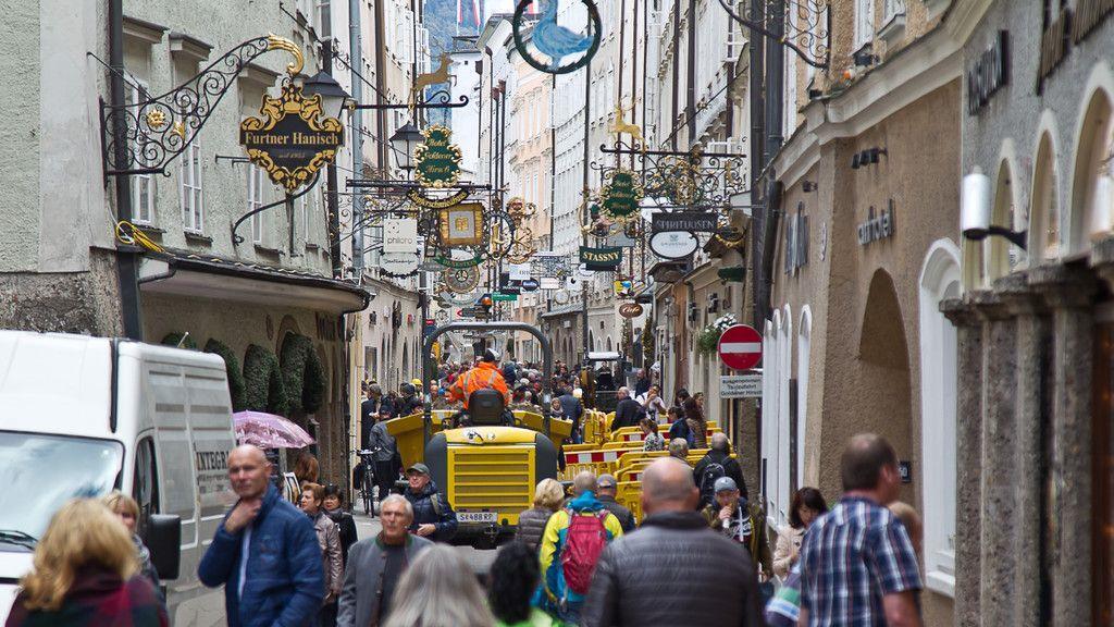 Verkehrschaos am "Tag der deutschen Einheit" in Salzburg